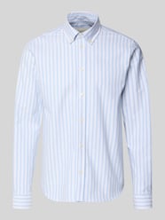 Regular Fit Freizeithemd mit Button-Down-Kragen Modell 'Konrad' von Les Deux - 31