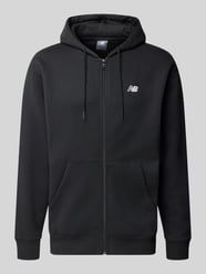 Relaxed Fit Sweatjacke auch Baumwoll-Mix Modell 'ESSENTIALS' von New Balance - 37