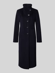 Lange wollen jas met kasjmier, model 'NADA' van Milo Coats - 38