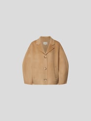 Wolljacke mit Reverskragen von LouLou Studio Weiß - 10