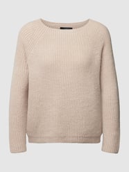 Gebreide pullover met ronde hals, model 'XENO' van Weekend Max Mara Wit - 33