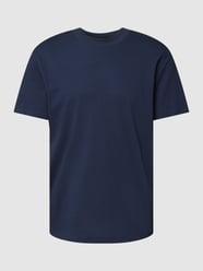 T-Shirt mit Label-Detail Modell 'RELAXCOLMAN' von Selected Homme Blau - 10