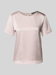 Regular Fit T-Shirt aus Satin und Jersey Modell 'GILBERT' von Weekend Max Mara Pink - 37