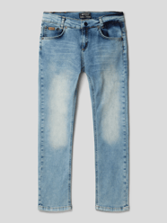 Jeans im 5-Pocket-Design Modell 'NORM' von Blue Effect Blau / Türkis - 14