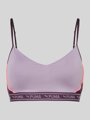 Bustier mit elastischem Logobund Modell 'MOVE STRONG' von Puma Lila - 17