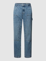 Baggy Fit Jeans mit Label-Detail von REVIEW Blau - 21