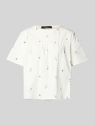 T-shirt z okrągłym dekoltem model ‘EDITTA’ od Weekend Max Mara - 37
