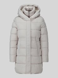 Steppmantel mit wärmender Kapuze von Tom Tailor Beige - 7