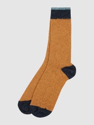 Socken mit Seide-Anteil im 2er-Pack von s.Oliver RED LABEL Braun - 20