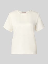 regular fit T-shirt van satijn van Christian Berg Woman Selection - 5