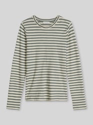 Langarmshirt mit Rollsaum-Akzent von Marc O'Polo - 11