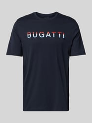 T-Shirt mit Label-Print von bugatti - 30