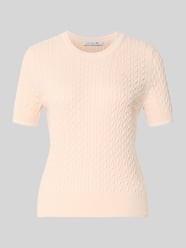 Regular fit pullover van katoenmix van Lacoste Fuchsia - 14