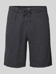 Bermudas mit seitlichen Eingrifftaschen und Bindegürtel von Lindbergh - 8