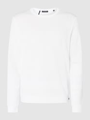 Longsleeve aus Baumwolle  von MAERZ Muenchen Weiß - 37