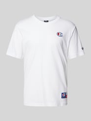 T-Shirt mit Logo-Patch von CHAMPION Weiß - 19