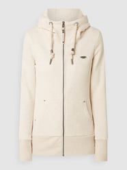 Bluza rozpinana z kapturem model ‘Neska’ od Ragwear Biały - 18