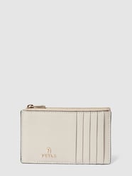 Portfel skórzany z aplikacją z logo model ‘CAMELIA’ od Furla Szary - 3