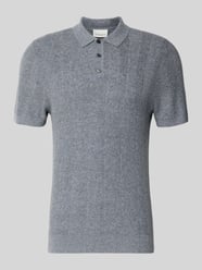 Koszulka polo o kroju slim fit z listwą guzikową od Profuomo - 3