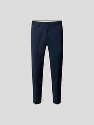 Bundfaltenhose aus Wolle von Stylebop Blau / Türkis - 18