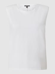Top van biologisch katoen van Esprit Collection Wit - 6