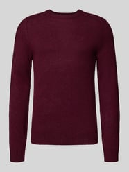 Sweter z dzianiny o kroju regular fit z czystej wełny od MCNEAL - 43