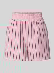 Shorts mit elastischem Bund Modell 'Olia' von OH APRIL Pink - 48