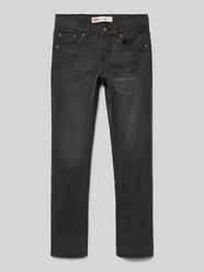 Slim Fit  Jeans im 5-Pocket-Design von Levi’s® Kids Schwarz - 21