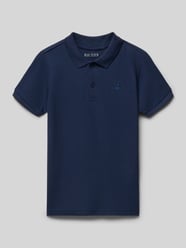 koszulka polo o kroju regular fit z wyhaftowanym logo od Blue Seven - 19