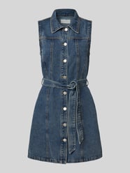 Jeanskleid mit Bindegürtel Modell 'ALVI' von Noisy May - 44