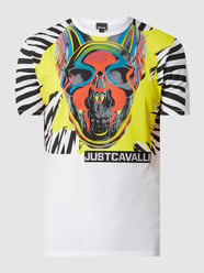 T-shirt van katoen  van Just Cavalli Wit - 41