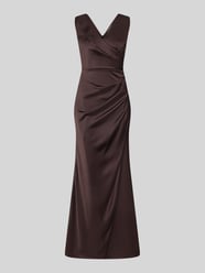 Abendkleid mit Raffungen von Rinascimento - 24