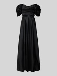 Abendkleid im Off-Shoulder-Design von LACE & BEADS Schwarz - 23