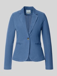 Marynarka o kroju regular fit w stylu denim model 'Kate' od ICHI - 47