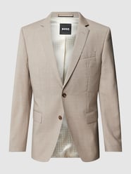2-Knopf-Sakko mit Pattentaschen Modell 'Huge' von BOSS Beige - 37