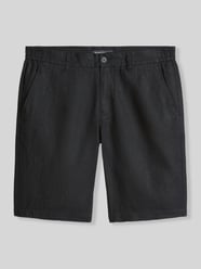 Regular Fit Shorts aus reinem Leinen Modell 'RESO JOGGER' von Marc O'Polo - 4