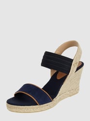 Wedges mit elastischem Einsatz  von Tommy Hilfiger Blau - 36