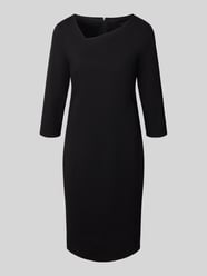 Kleid mit asymmetrischem Ausschnitt und 3/4-Arm von Windsor - 30