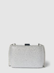 Handtasche mit Paillettenbesatz von Jake*s Cocktail Grau / Schwarz - 23
