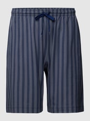 Pyjama-Shorts mit Streifenmuster von Mey Grau - 39