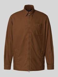 Kurtka koszulowa o kroju slim fit z kołnierzykiem typu kent od Polo Ralph Lauren - 40