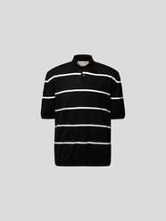 Poloshirt mit Streifenmuster von Marni Schwarz - 25