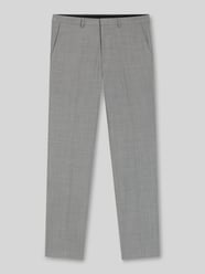 Spodnie do garnituru o kroju slim fit z mieszanki wełny model ‘HESTEN’ od HUGO - 43