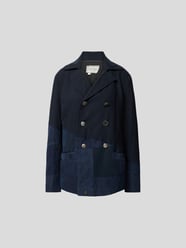 Jacke im Patchwork-Look von Greg Lauren Blau - 18