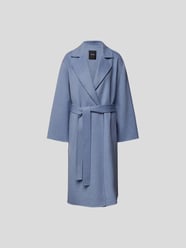 Wollmantel mit Kaschmir von Theory Blau - 43