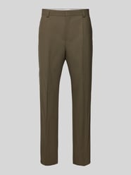 Pantalon met persplooien, model 'Teagan' van HUGO Groen - 12