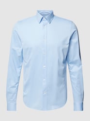 Business-Hemd mit Kentkragen Modell 'trostol' von Matinique Blau - 42