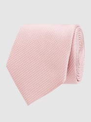 Seidenkrawatte mit Polka Dots von Christian Berg Men Pink - 31