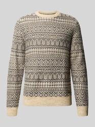 Sweter z dzianiny z okrągłym dekoltem model 'ASHFORD' od JACK & JONES Premium - 48
