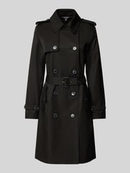 Trenchcoat mit Taillengürtel von Lauren Ralph Lauren Schwarz - 10